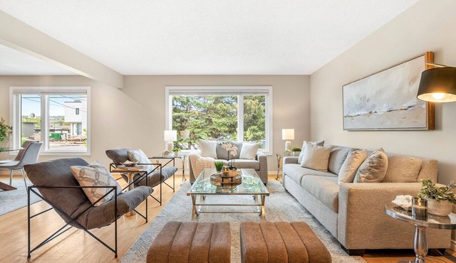 Riverfront Oasis on Calgary’s Best Street, AC, 5BR