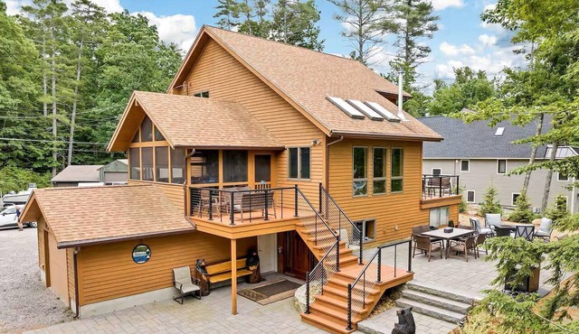 Scenic Lakefront Escape with Kayaks and Canoes in Meredith, New Hampshire