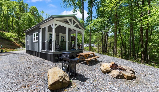 Scenic Mountain Tiny Home Getaway Near Nantahala River