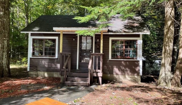 Shaded Mama Bear Cottage on Squam Lake
