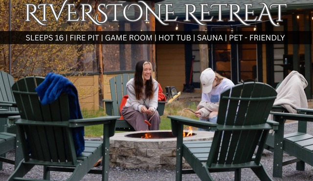 Sleeps 16+Hottub+Sauna+Pet Friendly+7 Min to Skiing