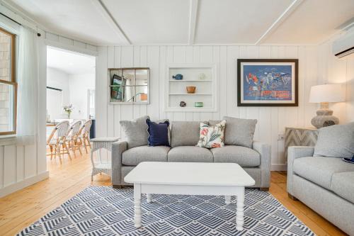 Walk to 2 Beaches! Group-Friendly Pocasset Home