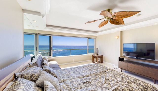 Welcome To Unit #1806! Exquisitely Beautiful High Floor At The Colony Surf.